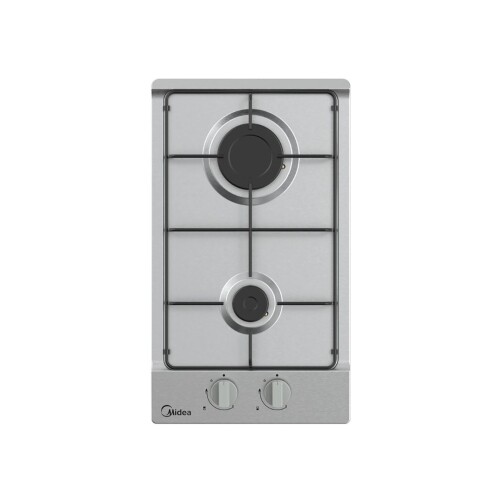 Anafe a Gas Inox - 2 hornallas - Modelo MG30SB005MN2B - Midea Anafe a Gas Inox - 2 hornallas - Modelo MG30SB005MN2B - Midea