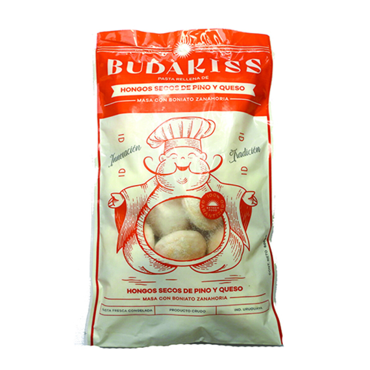 Budakiss de queso y hongos - 750 gr 