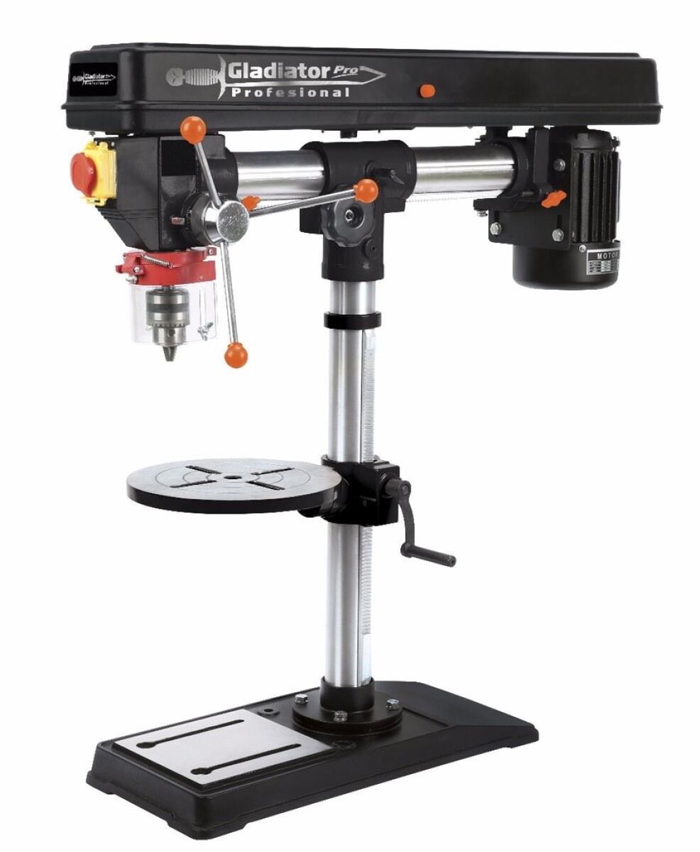 TALADRO DE BANCO GLADIATOR TB816CM/220/50 CABEZA MOVIL 