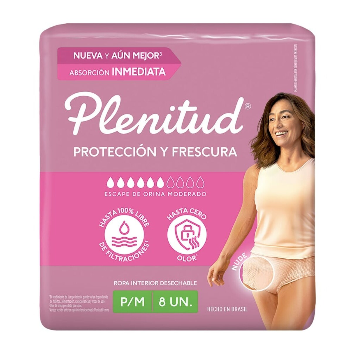 Plenitud Ropa Interior Clásica P/M X8 