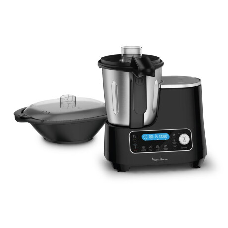 Robot de Cocina Moulinex Clikchef 32 funciones Negro/Plateado