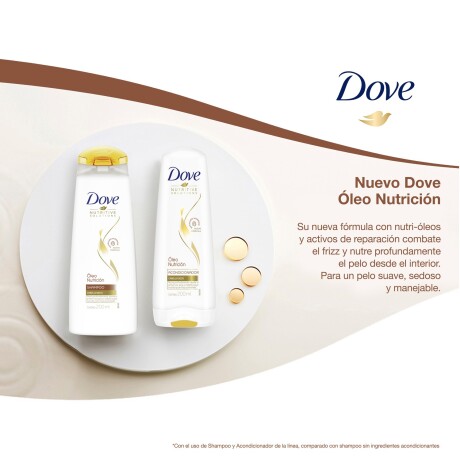 Pack Shampoo Y Acondicionador Dove Oleo Y Nutrición 400ml + 200ml Pack Shampoo Y Acondicionador Dove Oleo Y Nutrición 400ml + 200ml