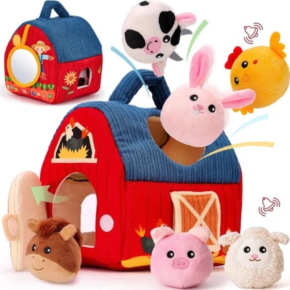 Granja tela estimulacion MONTESSORI Granja tela estimulacion MONTESSORI