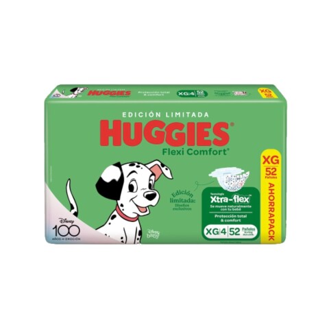 Pañales Huggies Flexi Comfort XG x52 Pañales Huggies Flexi Comfort XG x52