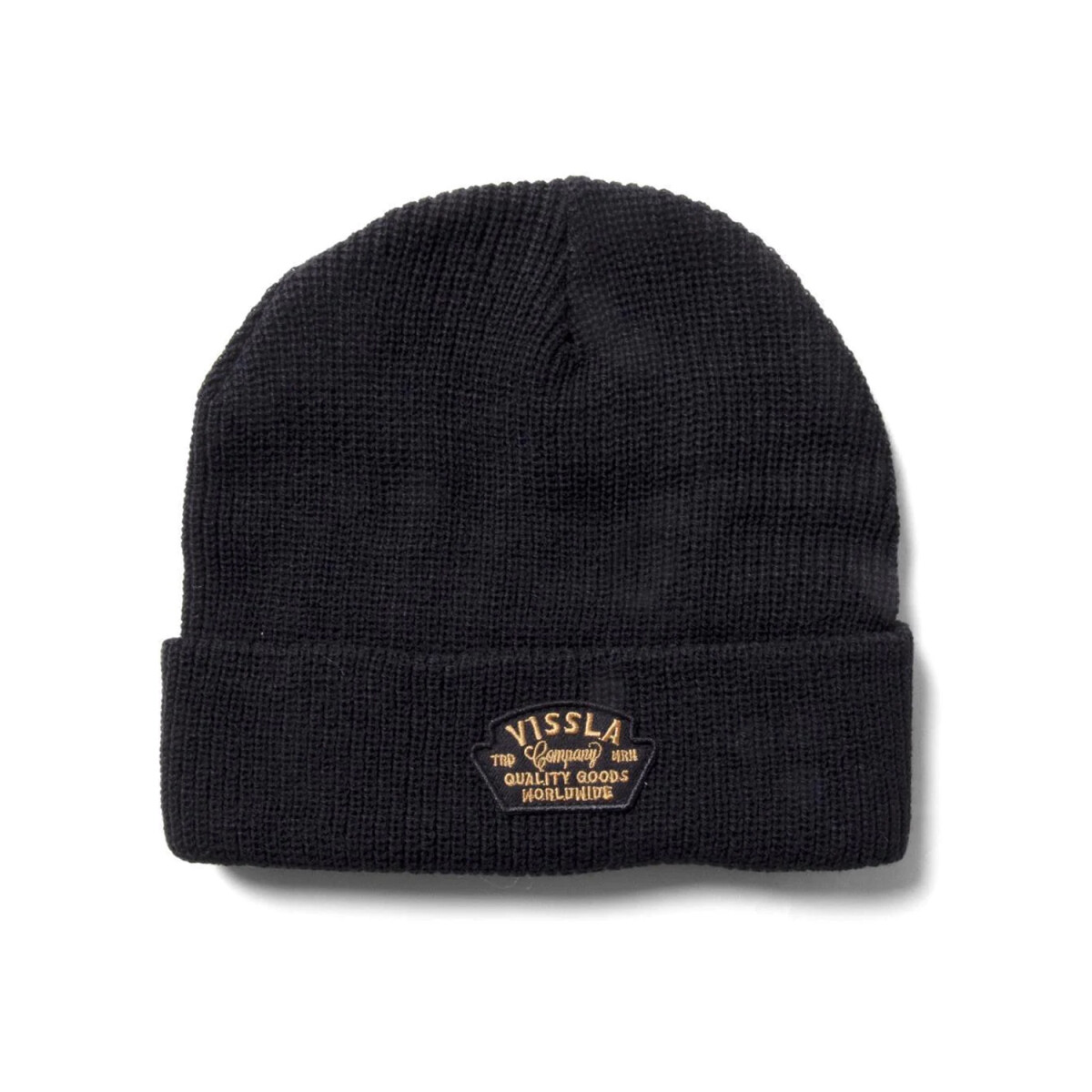 Gorro Lana Vissla Solid Sets Eco Beanie Negro 