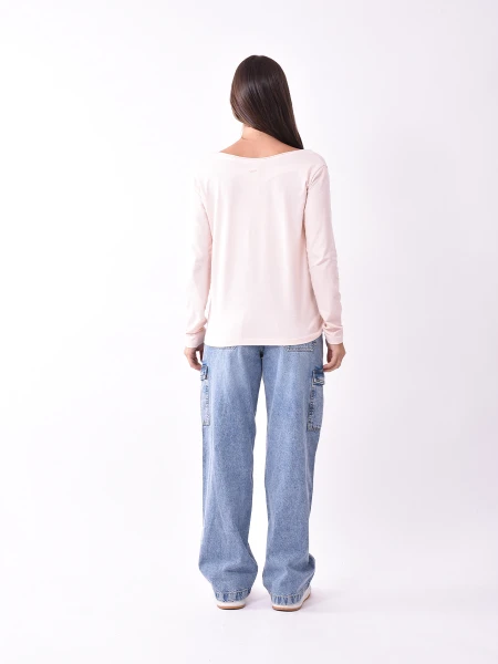 REMERA LORA ROSA VIEJO