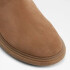 ZEDDYY DARK BROWN LEATHER WHEAT