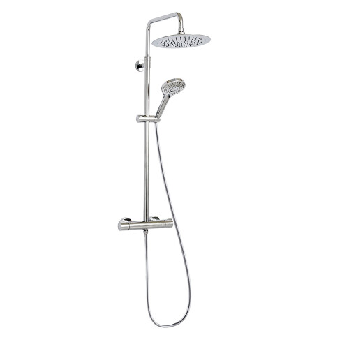 GRIFERIA DE DUCHA EXTERIOR LINEA URBAN CLEVER GRIS