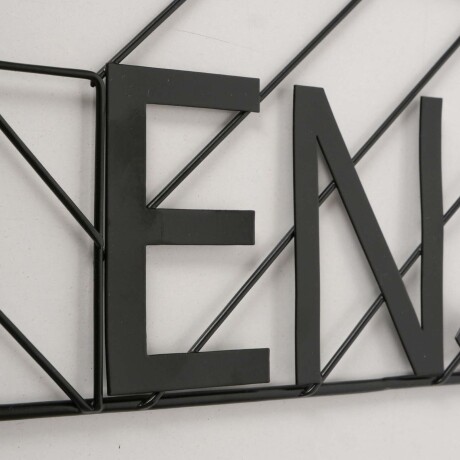 ORGANIZADOR DE PARED HIERRO-LACADO NEGRO 2063141