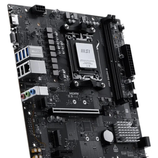 Msi Motherboard Prob840mb Am5 D5 PLACA MADRE MSI PRO B840MB AM5