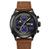 Reloj Skmei 2051BKBN Analógico Hombre Negro con Correa Marrón Marrón