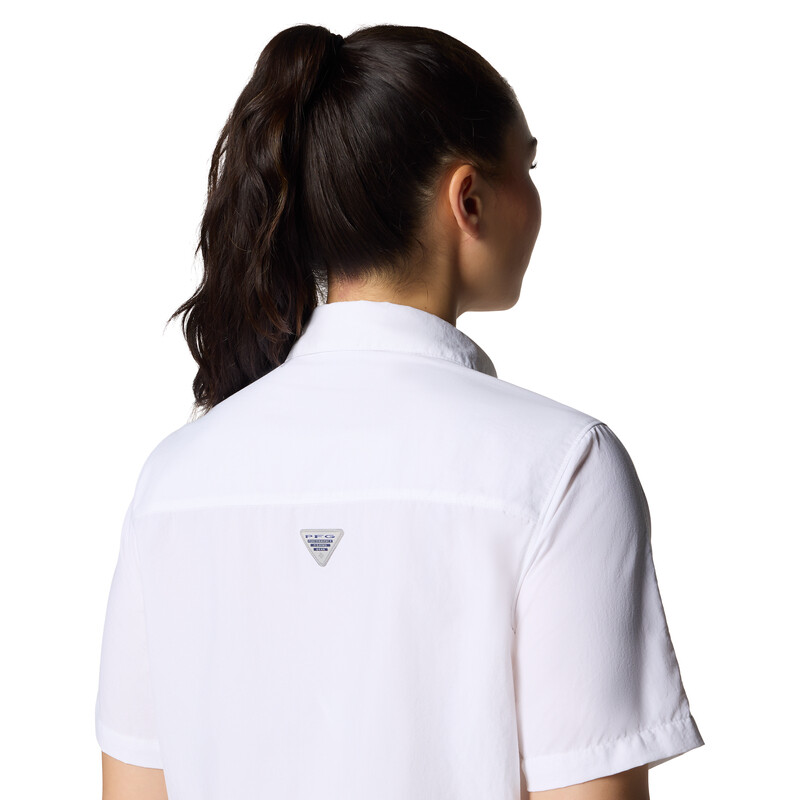 Camisa PFG Open Water Mujer WHITE