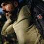 Abisko Sun-hoodie - Hombre Green