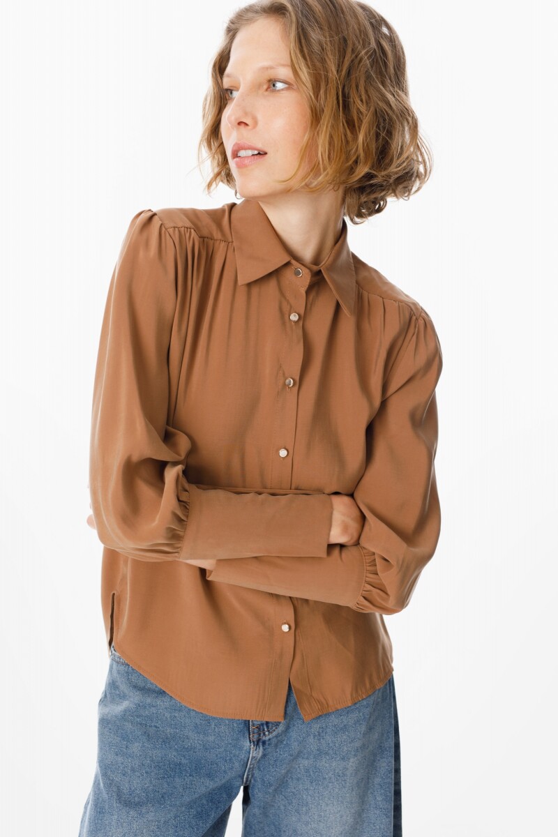 Camisa Roselyn Camel