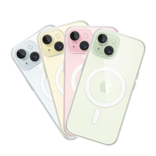 Protector Funda Apple Mt213zm/a Transparente APPLE IPHONE 15 PLUS CLEAR CASE MAGSAFE