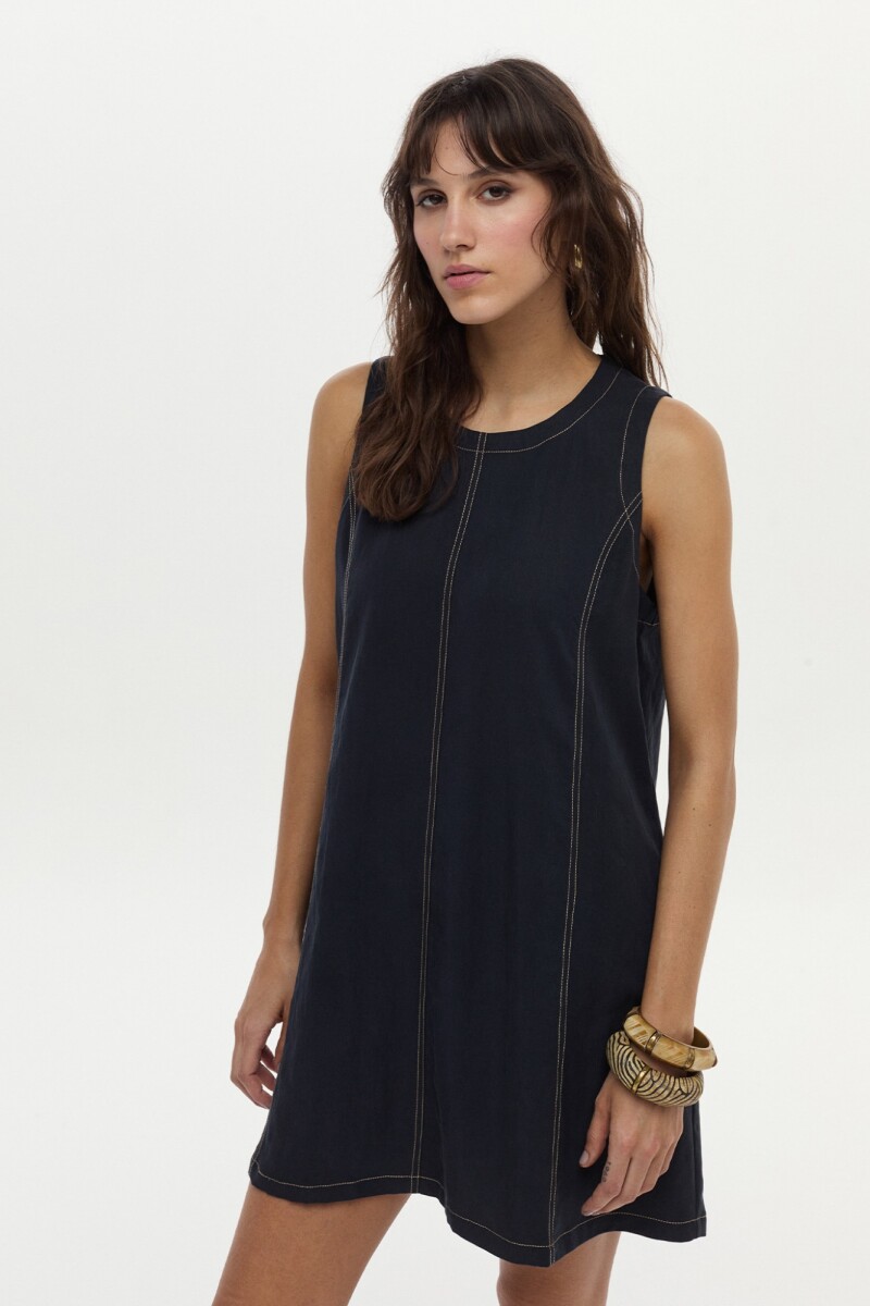 Vestido Roma Azul
