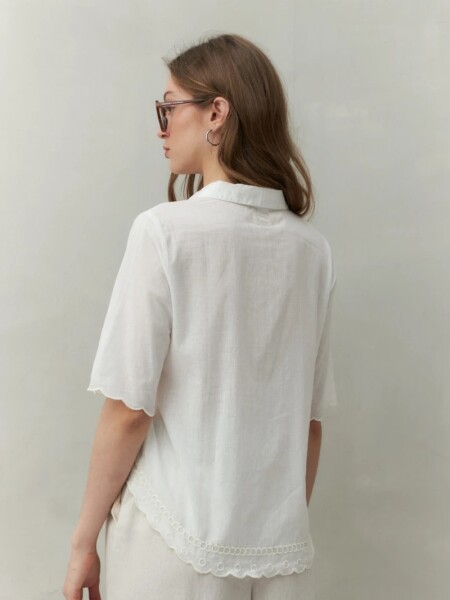 CAMISA D.CASSIN SASHA BLANCO