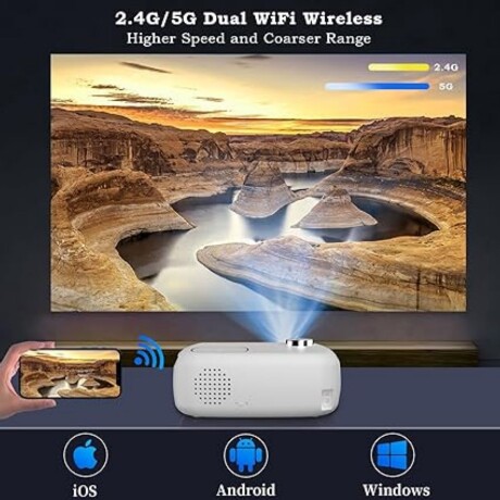 Proyector Rigal RD-882 Android Wifi 3800LM 001