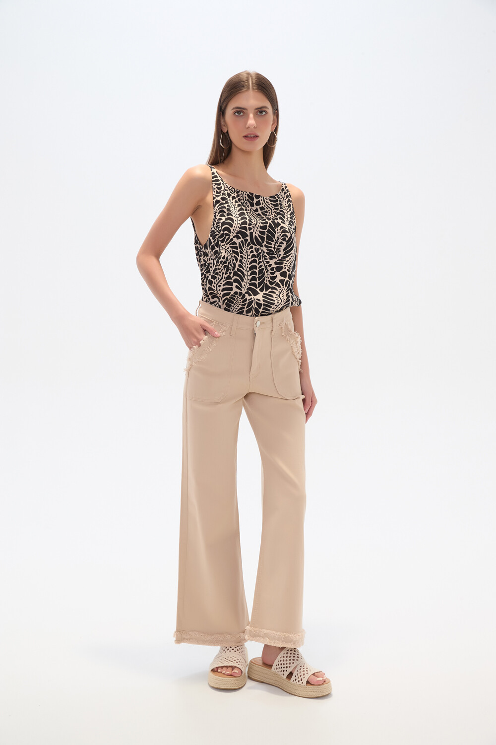 Pantalon Talea Beige