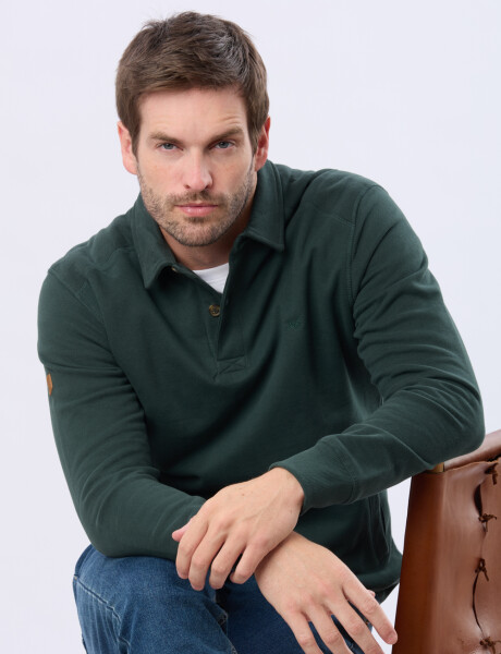 BUZO POLO DE FELPA Verde