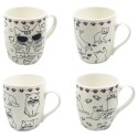 TAZA DE CERÁMICA FUNNY CAT Sin color