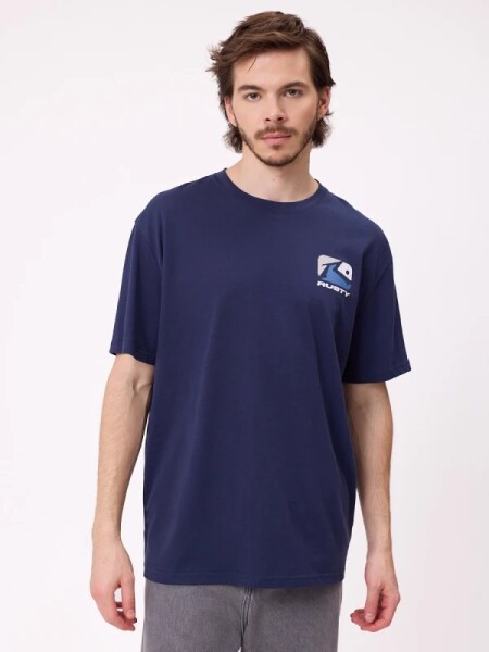 T-SHIRT RUSTY KOMMA AZUL