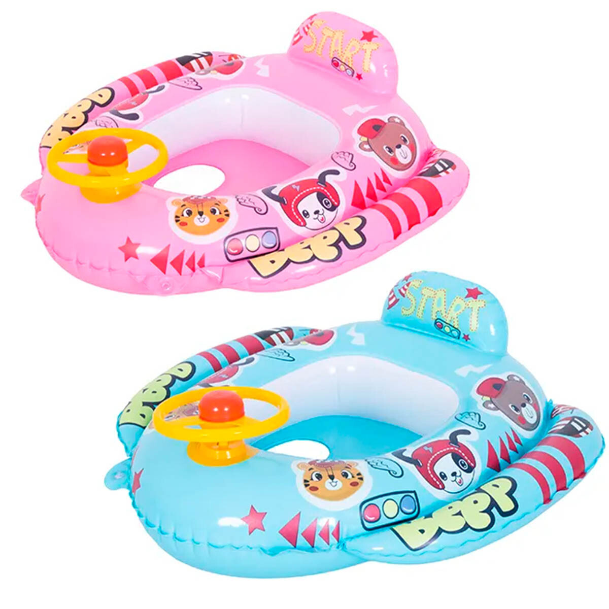 Flotador Inflable Jilong Piscina Asiento C/volante 
