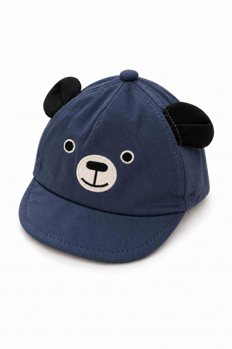 GORRO OSO - Azul 