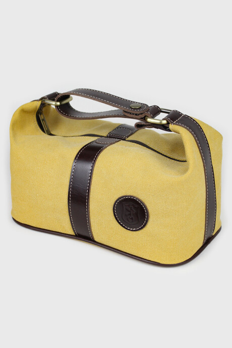 Neceser Aurora Lona Amarillo