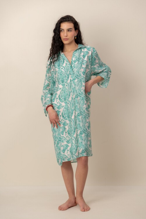 Vestido largo Aqua