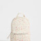 Mochilas Urbanas Color Block Mochila Con Charms - Estampado Flores