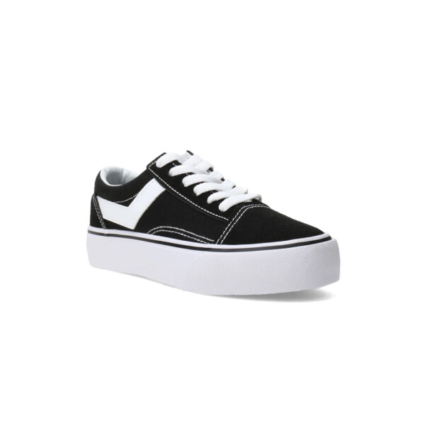GARDEN PLATFORM KIDS - PONY NEGRO/BLANCO