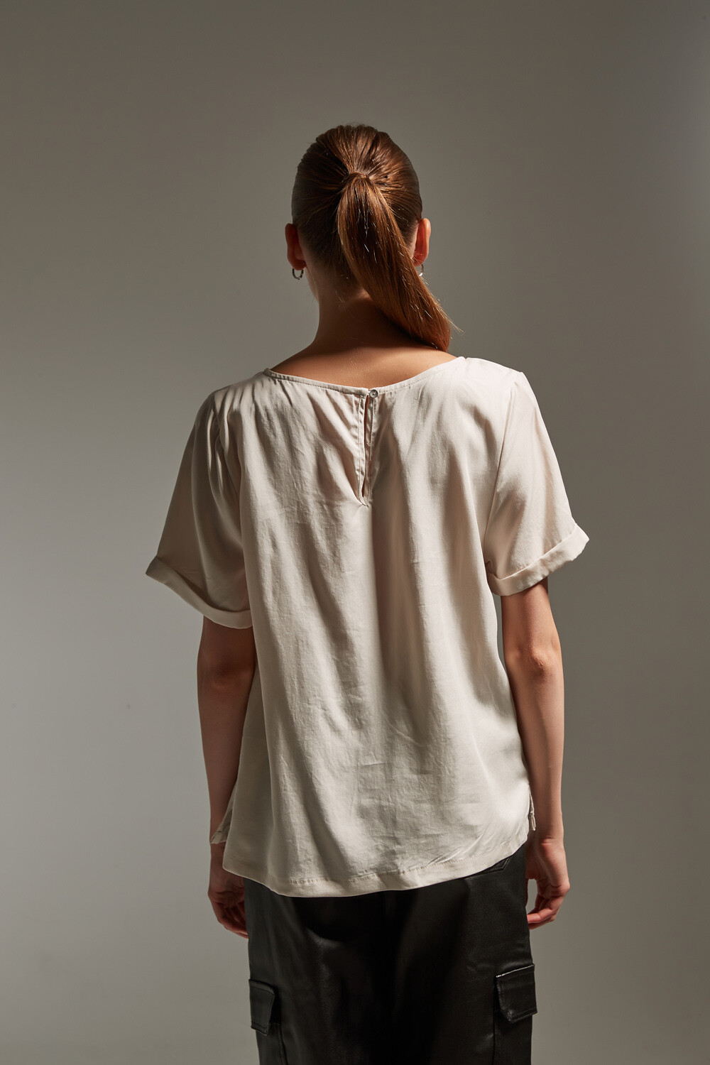 Blusa Elettra Caqui