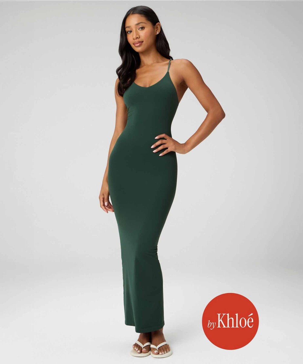 Vestido Strappy Seamless Maxi Dress Mujer - Everpine 