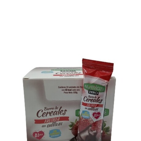 Cereal Barrita PORTEZUELO NUTRILATE 22grs X24 U FRUTILLA CHOCO