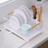 Escurridor Seca Platos Vajilla De Metal Asa De Madera Cocina Imback Color Blanco Escurridor Seca Platos Vajilla De Metal Asa De Madera Cocina Imback Color Blanco