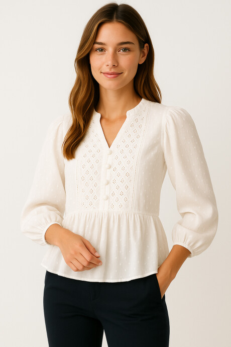 Blusa Blusina Blanco