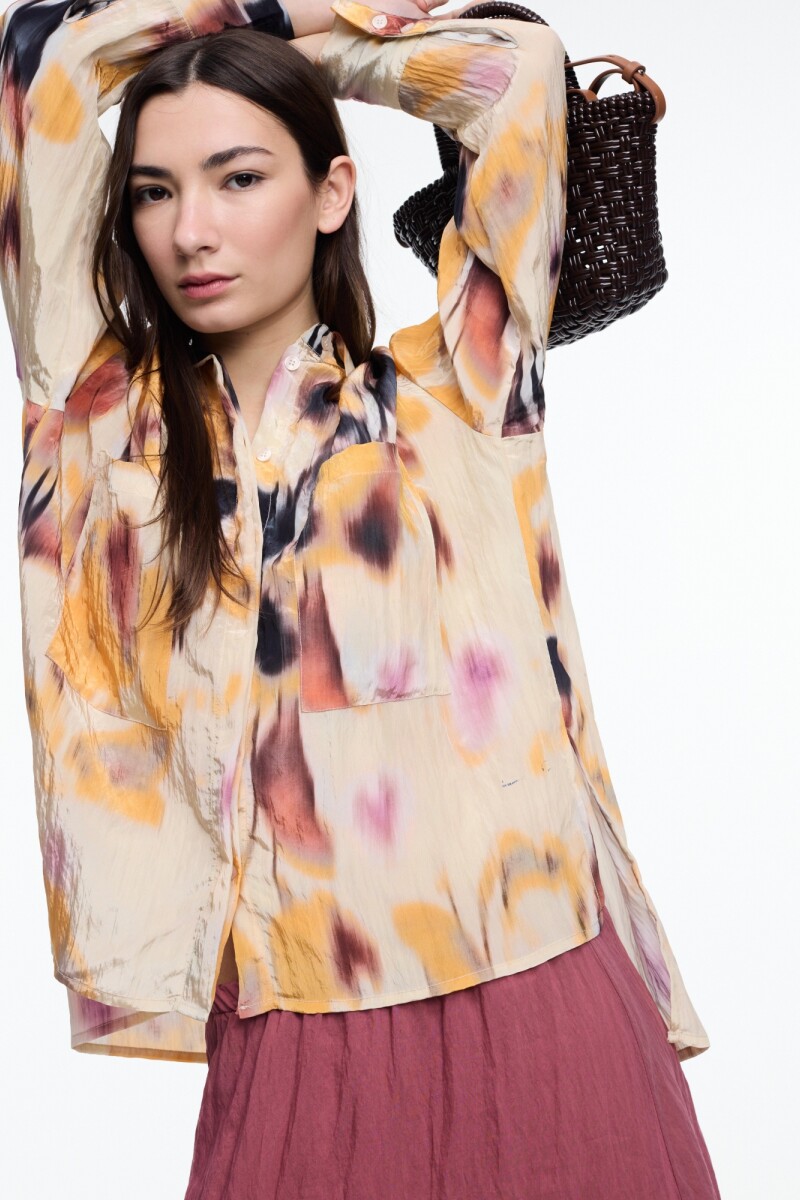 CAMISA OVERSIZED Amarillo