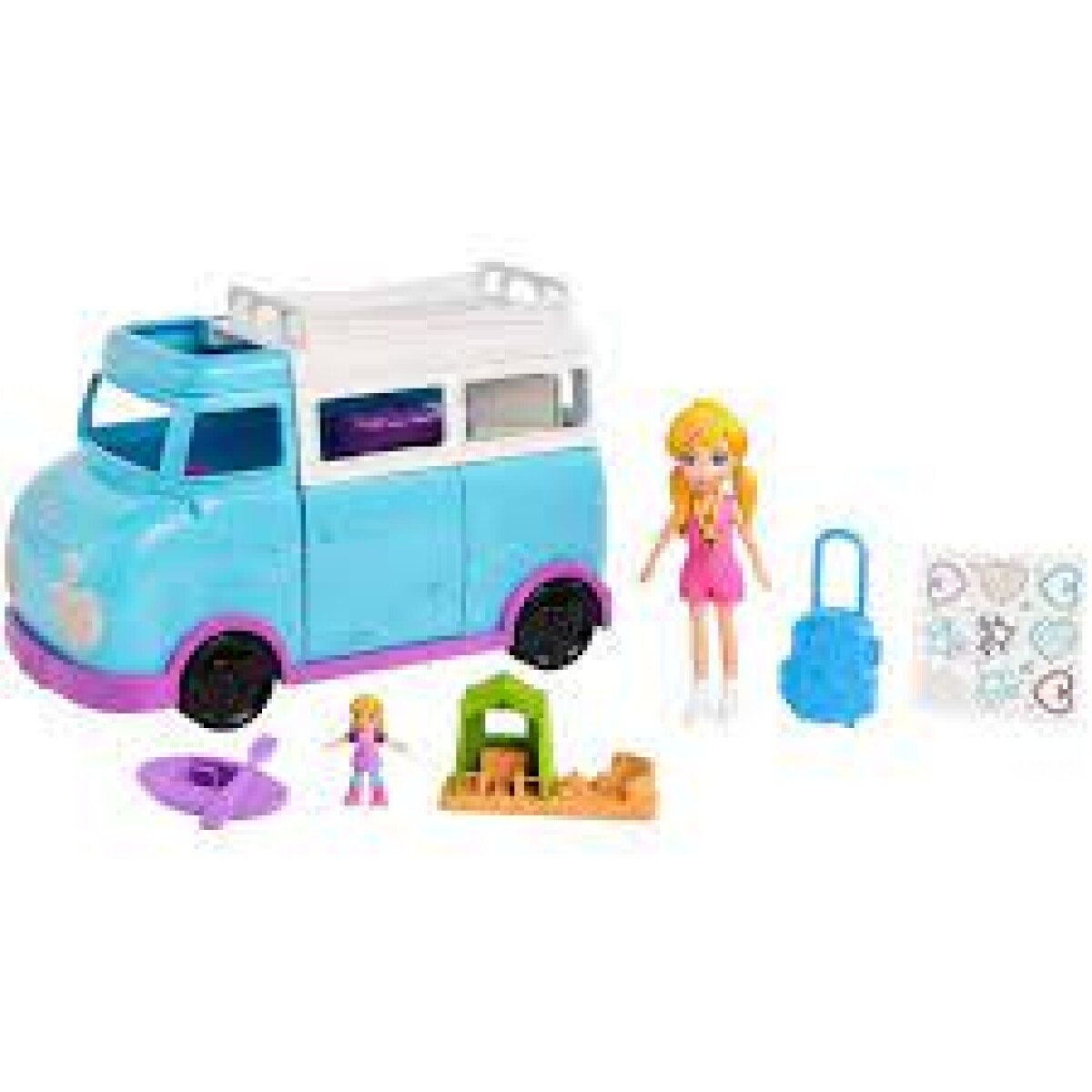 Polly pocket glamorosa van de campamento 