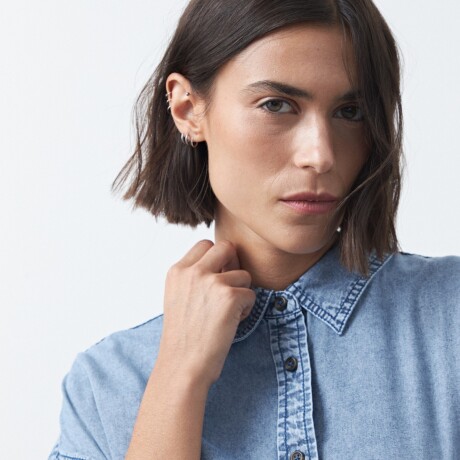 CAMISA OPALITA Azul Lavado