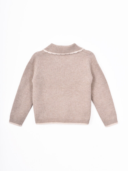 CARDIGAN KAI II BEIGE MELANGE