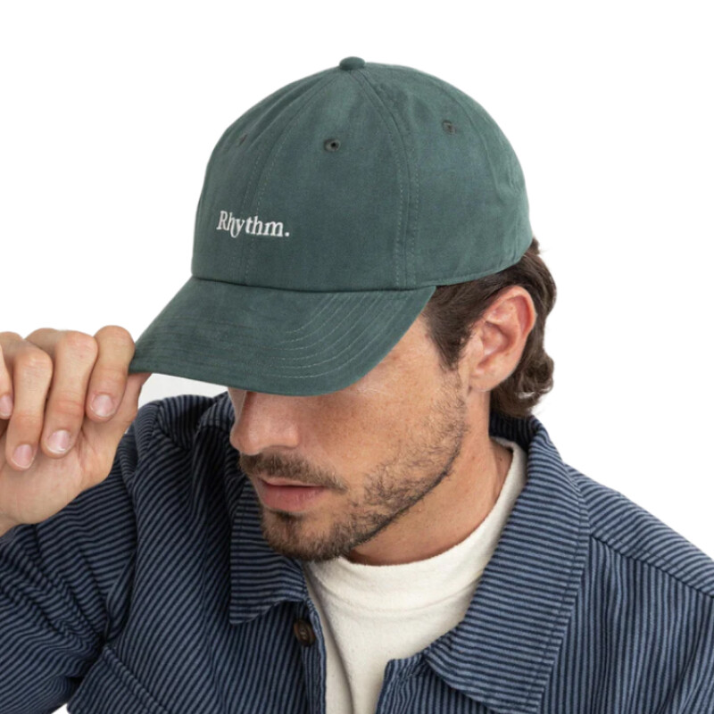 Gorro Cap Rhythm Essential Brushed Twill - Verde Gorro Cap Rhythm Essential Brushed Twill - Verde