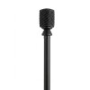 VARA METAL NEGRO P/CORTINA 218-304.8CM Unica