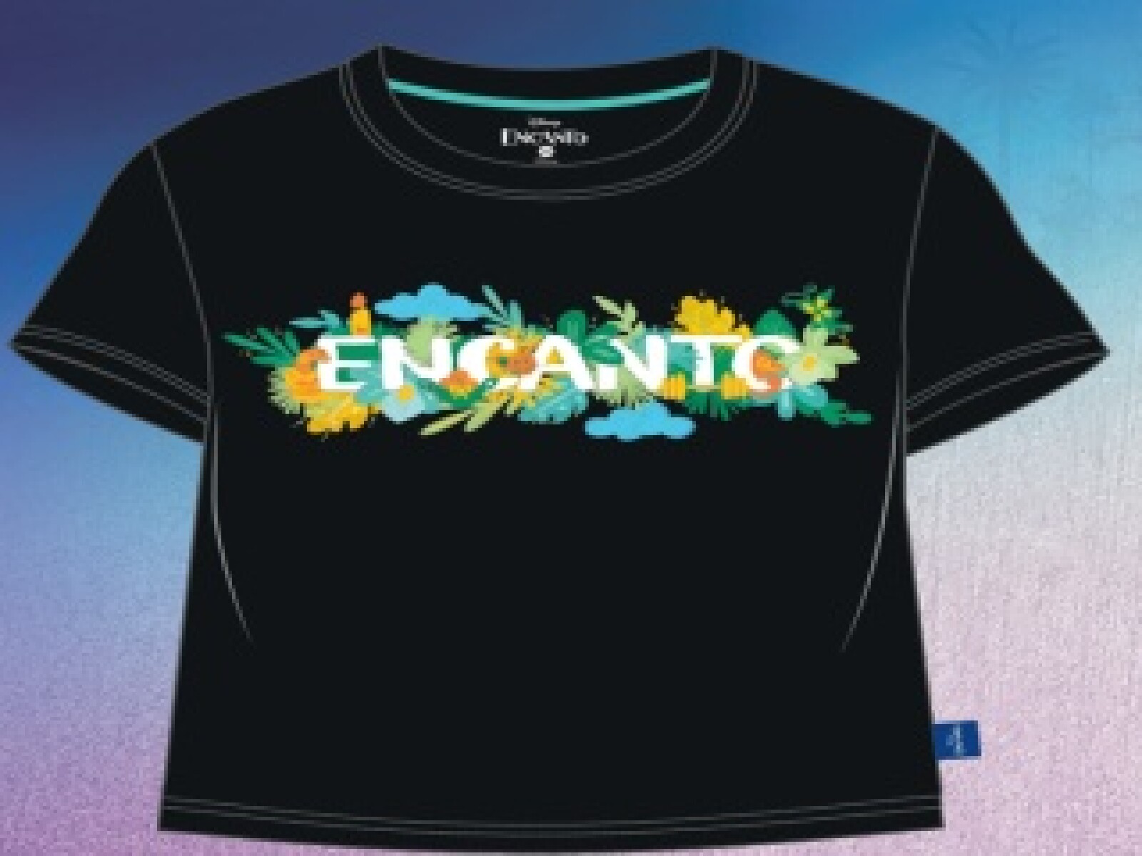 Tshirt - Disney - Disney Encanto Tshirt Algodon M/C "ENCANTO" de Niños - ENIISS23004 - Negro 