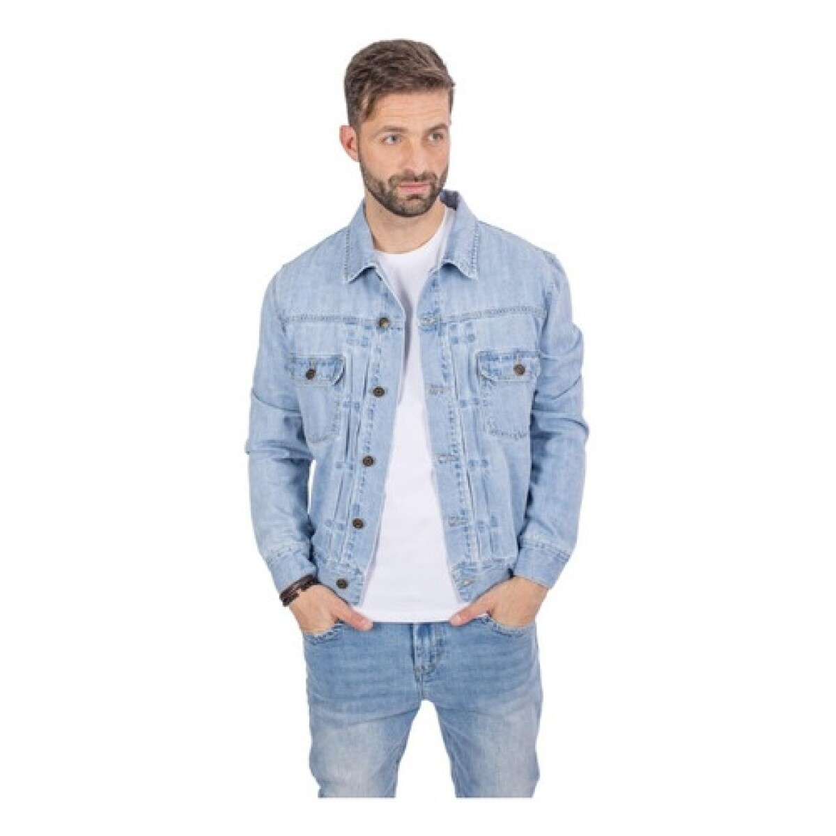 Campera de jeans UFO Tokyo Celeste - Celeste 