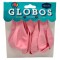 Globos X10 Tamaño R12 Rosa Bebe