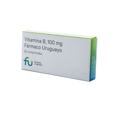 Vitamina B1 100 Mg F Uru x 20 COM Vitamina B1 100 Mg F Uru x 20 COM