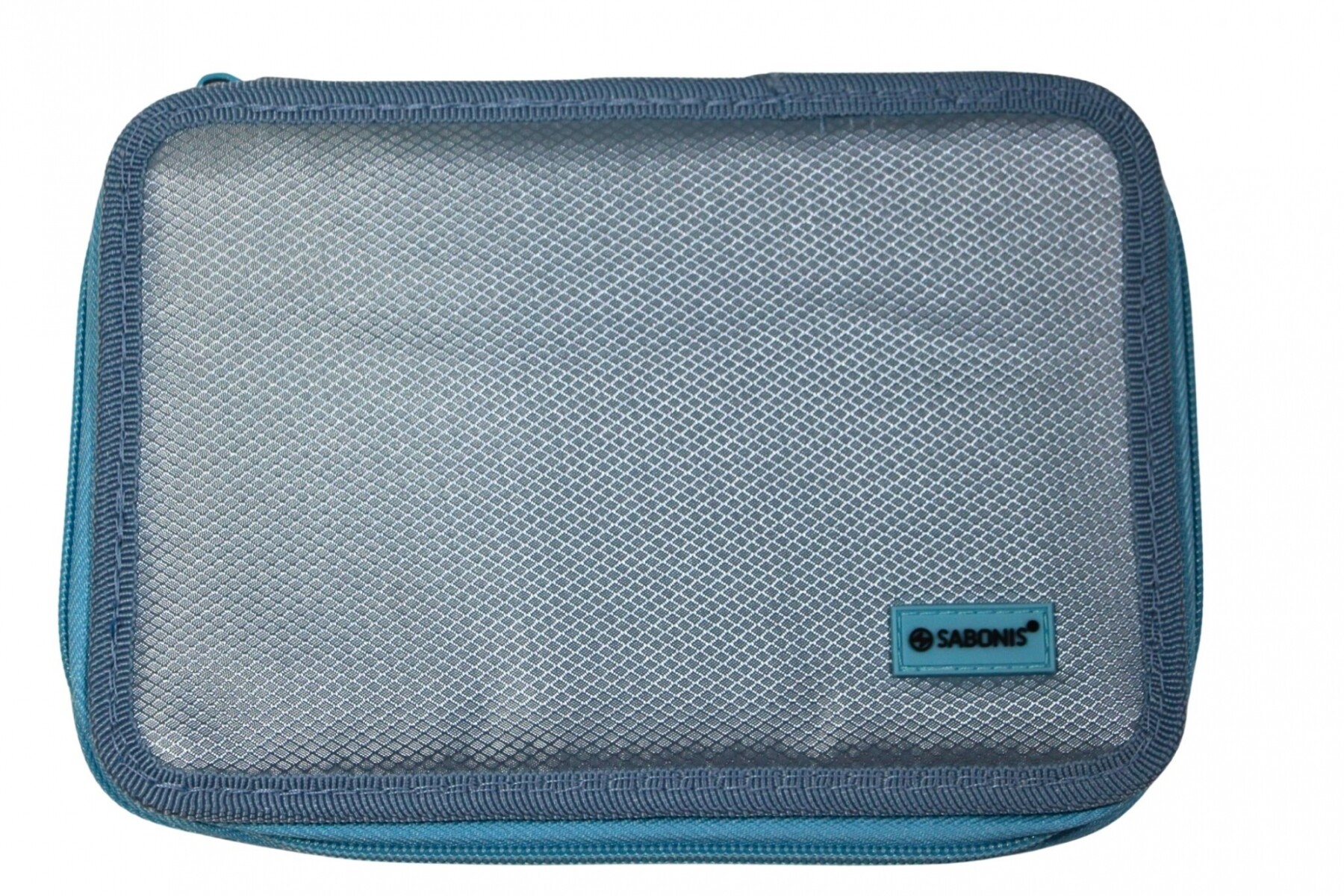 CARTUCHERA SABONIS DE 3 PISOS SIN UTILES - CELESTE 