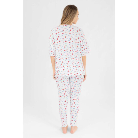 Cherry pijama long Cherry blossom