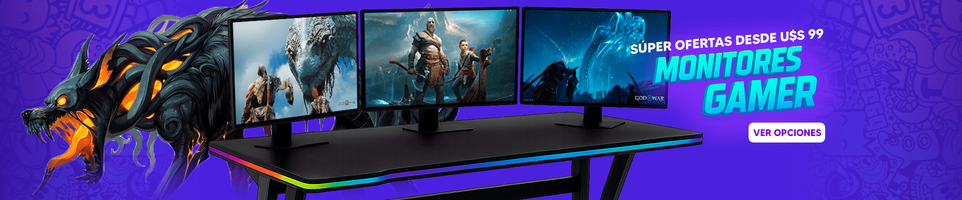 Monitores Gamer para el Día del Niño en oferta desde 99 dólares